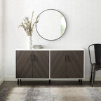 Middlebrook Cassandra 58-inch Mid-Century Modern 4-Door Buffet