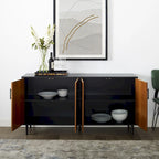 Middlebrook Cassandra 58-inch Mid-Century Modern 4-Door Buffet