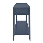 High-Quality Entryway Console Table with Vertical Stripe Drawers, Long Legs