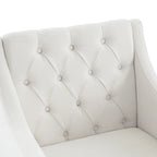Living Room Chairs, Accent Armchair with lumbar pillow, Elegant Bedroom Reading Chair, Mid-Century Upholstered Sofa Chair