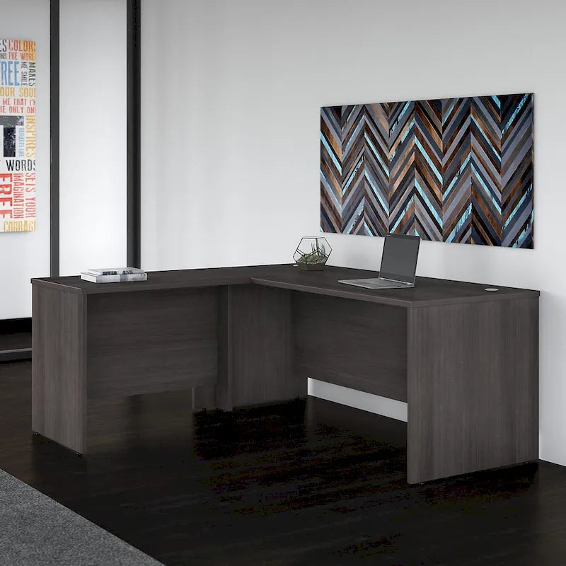 Studio C 72W L Shaped Desk with 42W Return by Bush Business Furniture