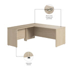Studio C 72W L Shaped Desk with 42W Return by Bush Business Furniture