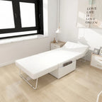 Convertible 4 in 1 Folding Ottoman Sleeper Bed