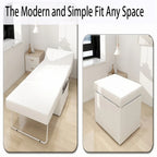 Convertible 4 in 1 Folding Ottoman Sleeper Bed