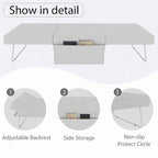 Convertible 4 in 1 Folding Ottoman Sleeper Bed