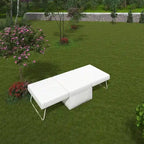 Convertible 4 in 1 Folding Ottoman Sleeper Bed