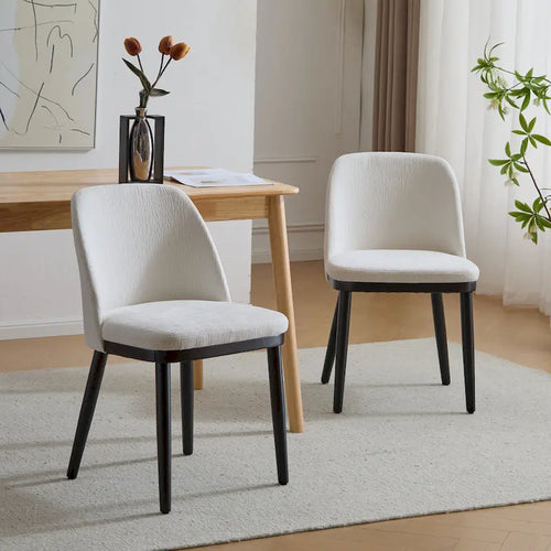 Aviana Fabric Upholstered Dining Chairs (Set of 2) by 