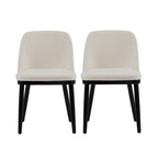 Aviana Fabric Upholstered Dining Chairs (Set of 2) by