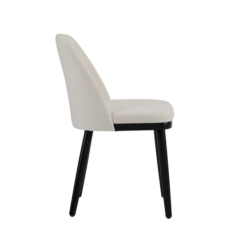 Aviana Fabric Upholstered Dining Chairs (Set of 2) by