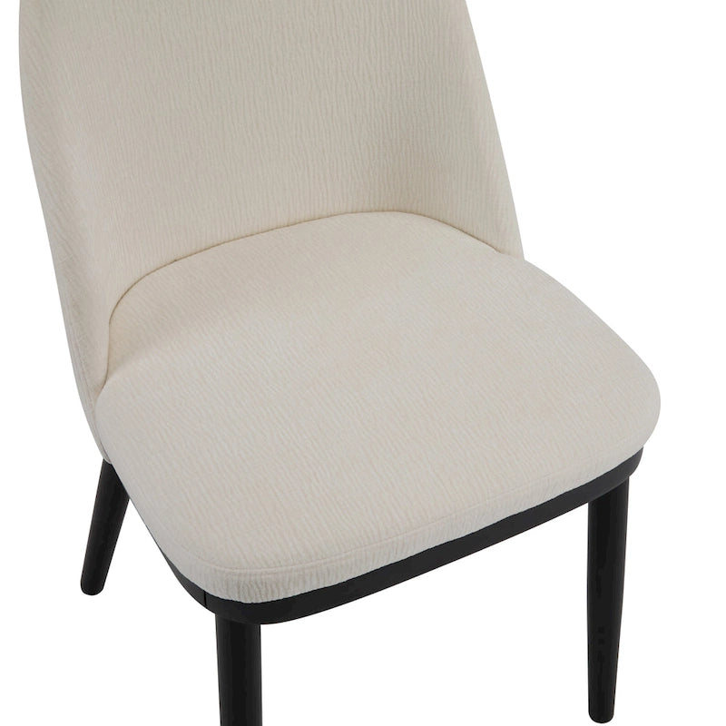Aviana Fabric Upholstered Dining Chairs (Set of 2) by