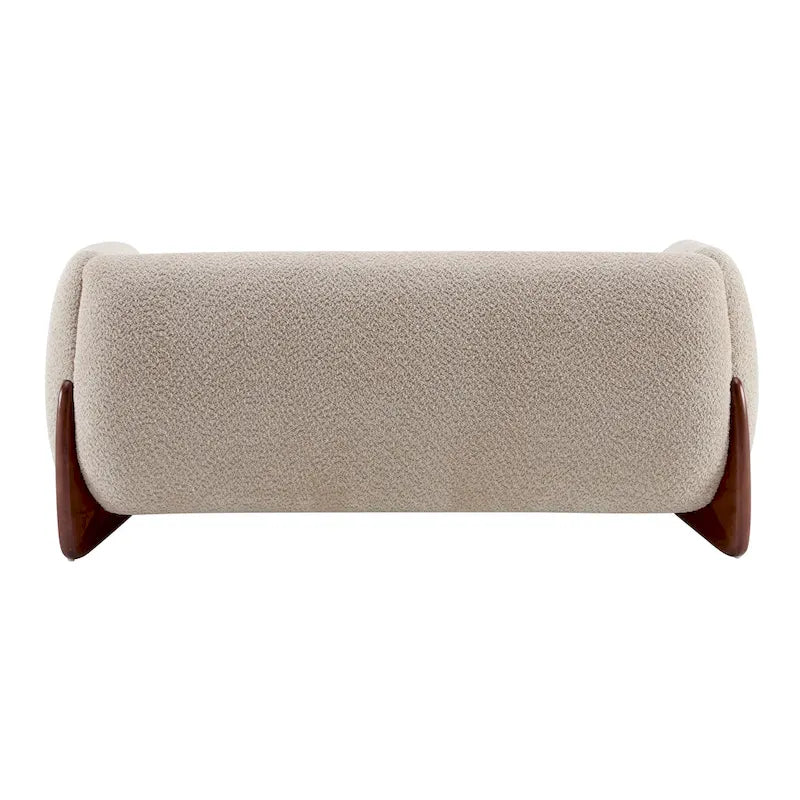 Arion Upholstered Boucle 2-Piece Living Room Sofa Set by