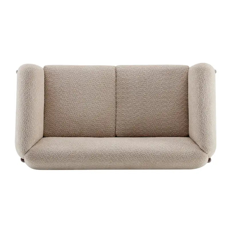 Arion Upholstered Boucle 2-Piece Living Room Sofa Set by