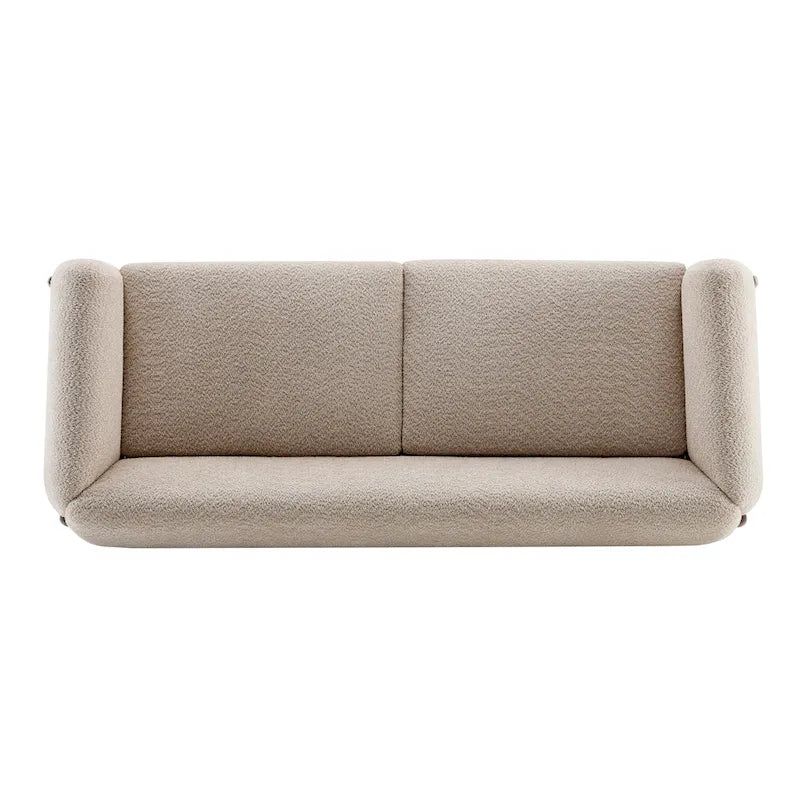 Arion Upholstered Boucle 2-Piece Living Room Sofa Set by