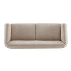 Arion Upholstered Boucle 2-Piece Living Room Sofa Set by