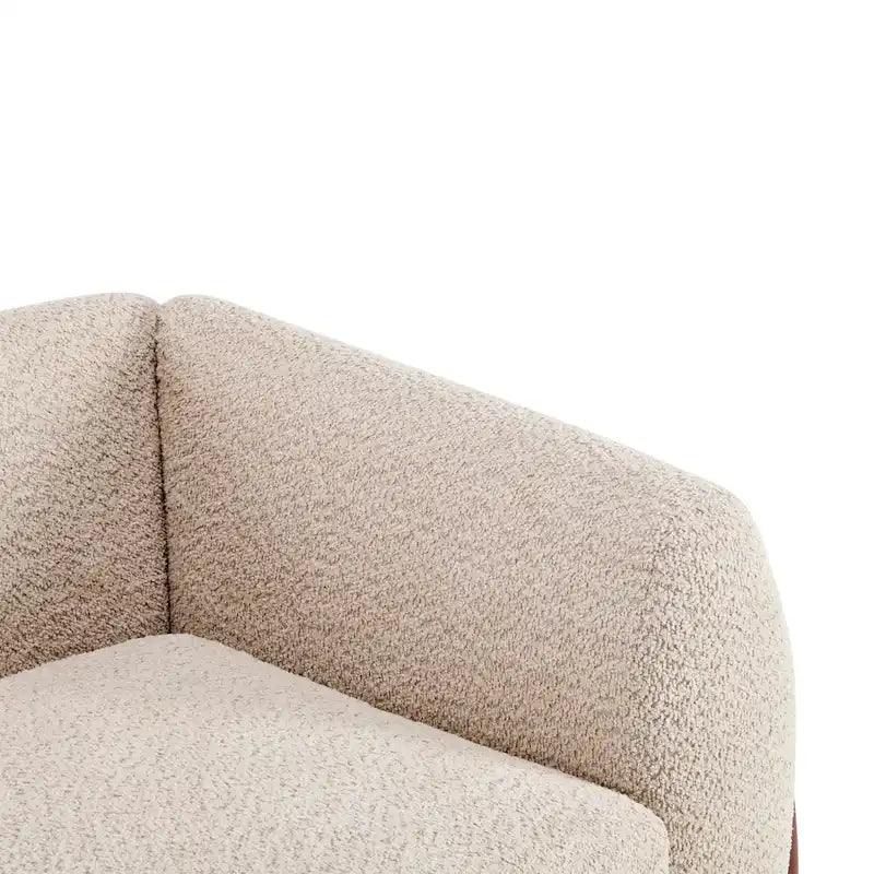 Arion Upholstered Boucle 2-Piece Living Room Sofa Set by