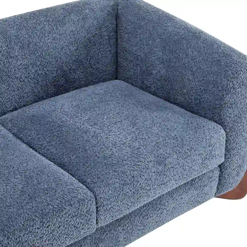 Arion Upholstered Boucle 2-Piece Living Room Sofa Set by