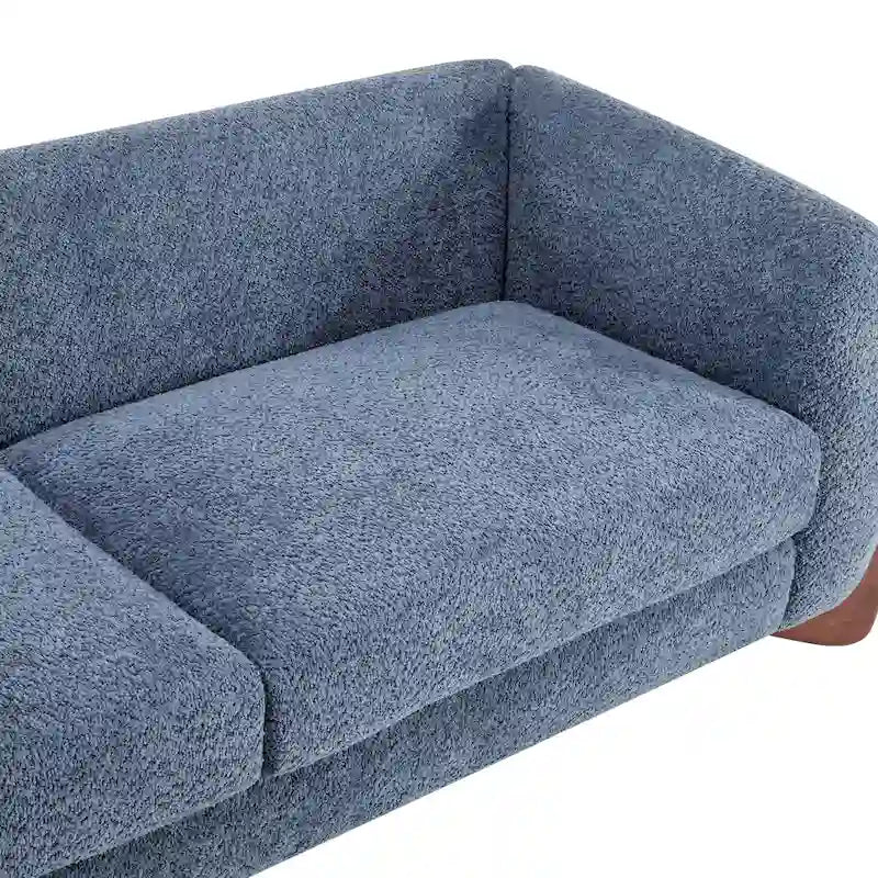 Arion Upholstered Boucle 2-Piece Living Room Sofa Set by