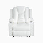 Deluxe Theater-Style Reclining Sofa Set with Power Recline, LED Lights, Wireless Charging and bluetooth Speaker