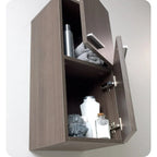 Fresca 27 Wall Mounted Bathroom Linen Cabinet with Two Storage Areas