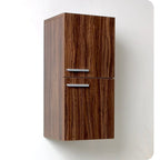 Fresca 27 Wall Mounted Bathroom Linen Cabinet with Two Storage Areas