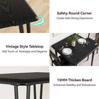 Dining Table for 2, Small Table and Chairs Set of 2