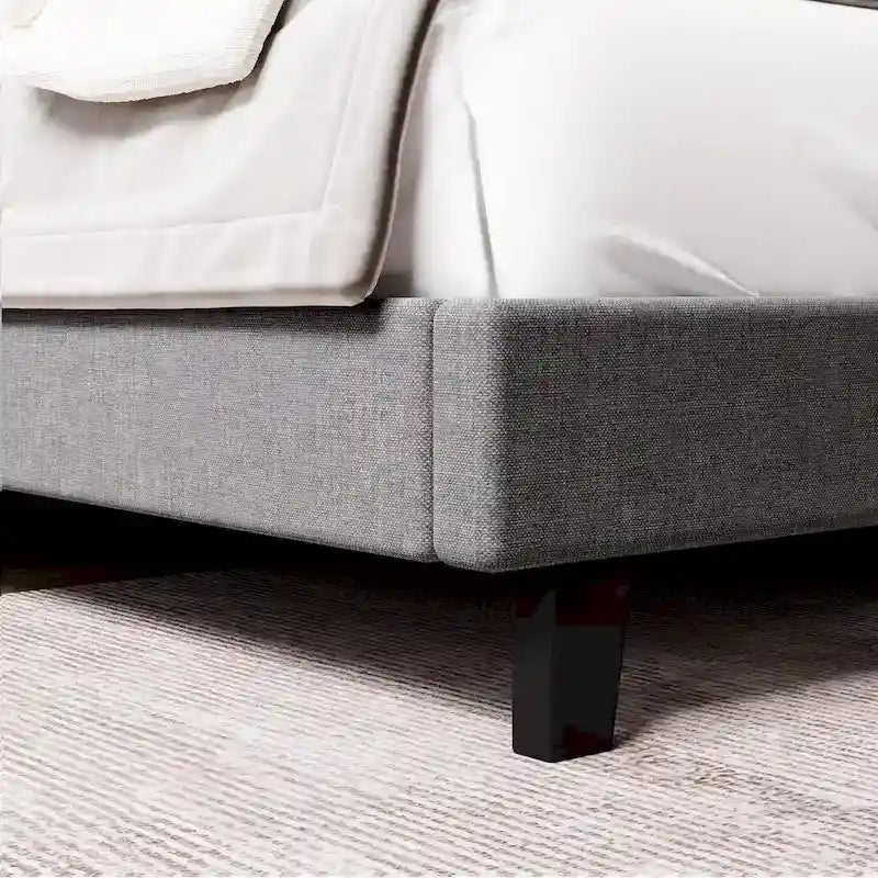 Senfot King Size Platform Bed Frame
