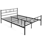 Costway Twin/Queen/Full Metal Platform Bed Frame with Headboard and