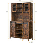 Farmhouse Coffee Bar Cabinet
