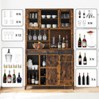Farmhouse Coffee Bar Cabinet