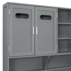 All-in-one Bookcase Captains Daybed with Hydraulic Storage Bed