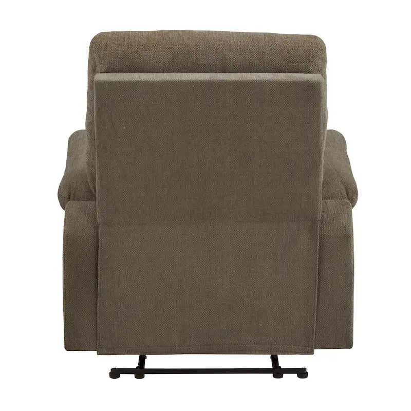Lufkin Chenille Fabric Manual Recliner by  Classic
