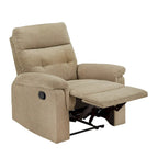 Lufkin Chenille Fabric Manual Recliner by  Classic