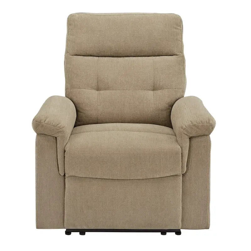 Lufkin Chenille Fabric Manual Recliner by  Classic