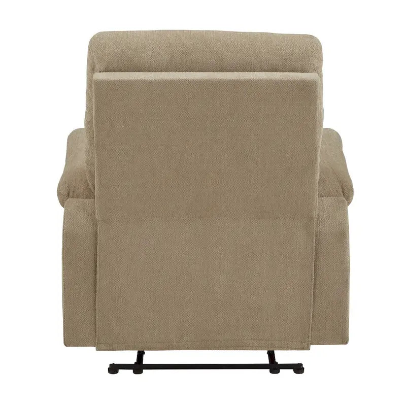 Lufkin Chenille Fabric Manual Recliner by  Classic