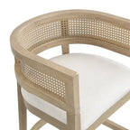 - Noweta Wood Counter Stool with Arms Set of 2