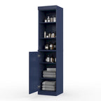 Palace Imports 100% Solid Wood 16.5 Bathroom Storage Cabinet with Solid Doors and Adjustable Shelves