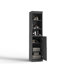 Palace Imports 100% Solid Wood 16.5 Bathroom Storage Cabinet with Solid Doors and Adjustable Shelves