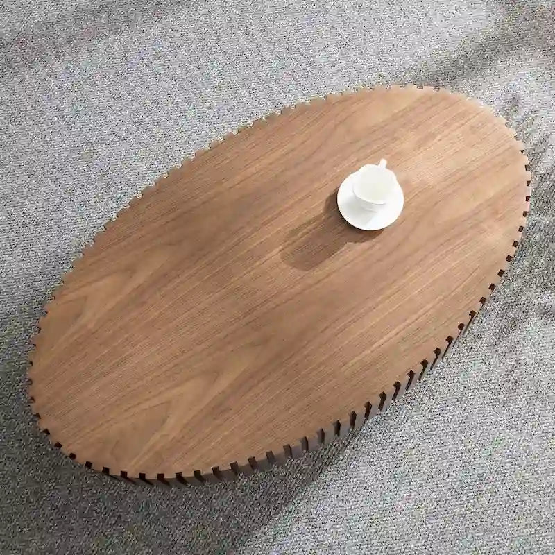 43.7 inch Round Coffee Table for Living Room