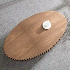 43.7 inch Round Coffee Table for Living Room
