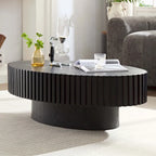 43.7 inch Round Coffee Table for Living Room