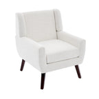 Upholstered Armchair with Wide Back Accent Chair