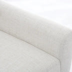 Upholstered Armchair with Wide Back Accent Chair