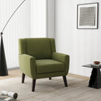 Upholstered Armchair with Wide Back Accent Chair