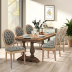 French Dining Chair with Nailhead Trim Set of 4