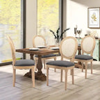 French Dining Chair with Nailhead Trim Set of 4