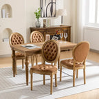 French Dining Chair with Nailhead Trim Set of 4