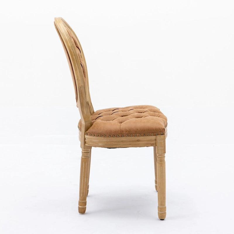 French Dining Chair with Nailhead Trim Set of 4