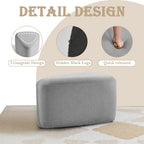 26 Footstools and Ottomans, Modern Fabric Pouf Ottoman