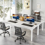 78.7 inches Extra Long Computer Desk 2 Person, Wide Double Office Writing Workstation