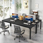78.7 inches Extra Long Computer Desk 2 Person, Wide Double Office Writing Workstation